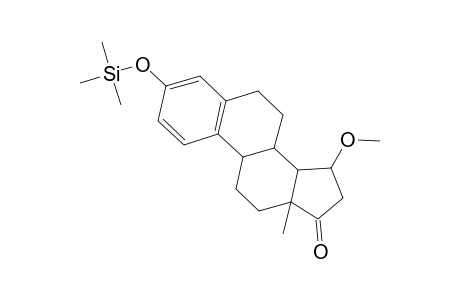 Estra-1,3,5(10)-trien-17-one, 15-methoxy-3-[(trimethylsilyl)oxy]-, (15.beta.)-