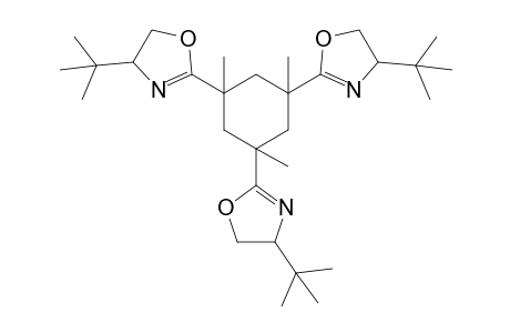 1,3,5-Trimethyl-1,3,5-tris[4'-(t-butyl)-1',3'-oxazolin-2'-yl]-cyclohexane