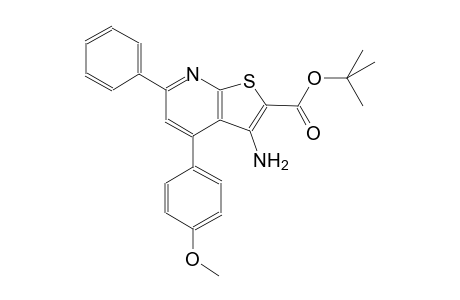 tert-butyl 3-amino-4-(4-methoxyphenyl)-6-phenylthieno[2,3-b]pyridine-2-carboxylate