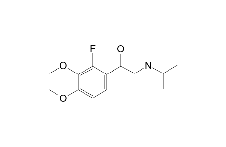 Benzeneethanamine, 2-fluoro-.beta.-hydroxy-3,4-dimethoxy-N-isopropyl-