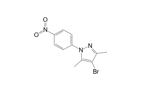 4-Bromo-3,5-dimethyl-1-(4-nitrophenyl)pyrazole