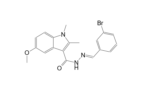 N'-[(E)-(3-bromophenyl)methylidene]-5-methoxy-1,2-dimethyl-1H-indole-3-carbohydrazide