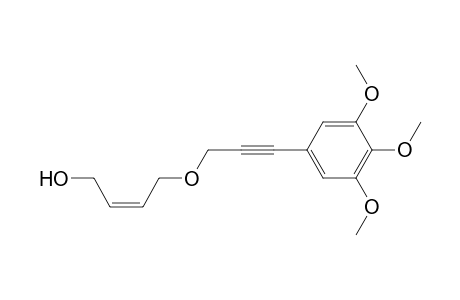 (Z)-4-(3-(3,4,5-trimethoxyphenyl)prop-2-ynyloxy)but-2-en-1-ol