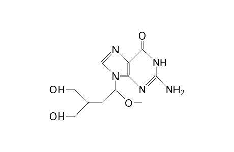 9-(4-Hydroxy-3-hydroxymethyl-1-methoxy-butyl)-guanine