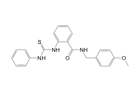 N-(4-Methoxybenzyl)-2-[(phenylcarbamothioyl)amino]benzamide