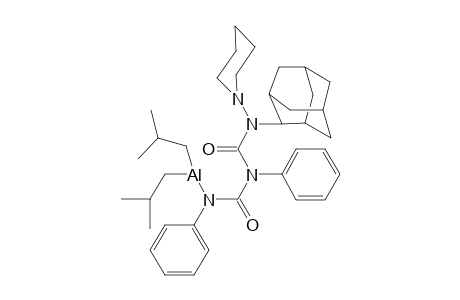 1-(2-adamantyl)-3-[diisobutylalumanyl(phenyl)carbamoyl]-3-phenyl-1-(1-piperidyl)urea