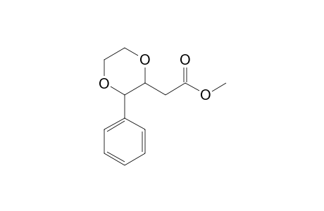 Methyl 2-(3-phenyl-1,4-dioxan-2-yl)acetate