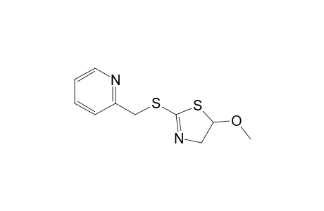 5-Methoxy-2-(2-pyridinylmethylthio)-4,5-dihydrothiazole