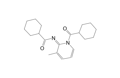 N-[(2E)-1-(cyclohexylcarbonyl)-3-methylpyridinylidene]cyclohexanecarboxamide