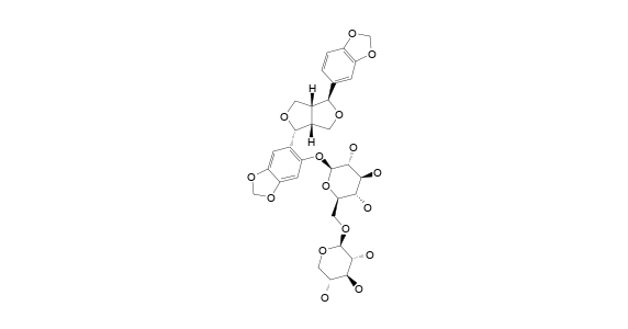 Cuscutoside B 2 Hydroxy Asarinin 2 O Beta D Xylopyranosyl 1 6 Beta Glucopyranoside Spectrabase