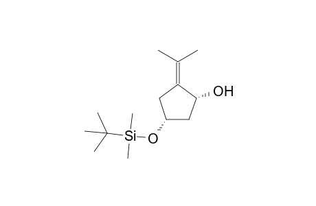 (1R*,4R*)-4-[(tert-Butyldimethylsilyl)oxy]-2-(propan-2-ylidene)cyclopentan-1-ol