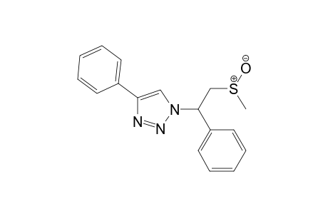 1-[(Methylsulfinyl)(phenyl)methyl]-4-phenyl-1H-1,2,3-triazole