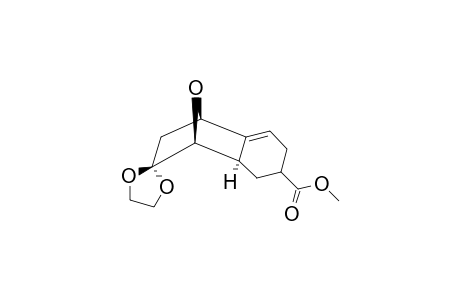 METHYL-(1RS,2RS,4RS,8RS)-10,10-(ETHYLENEDIOXY)-11-OXATRICYCLO-[6.2.1.0(2,7)]-UNDEC-6-ENE-4-CARBOXYLATEM