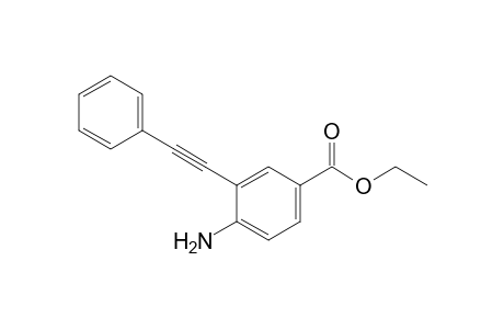 Ethyl 4-amino-3-(phenylethynyl)benzoate