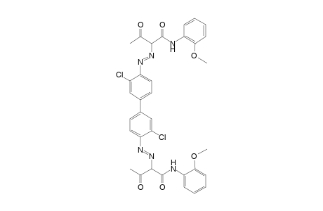 3,3'-Dichlorobenzidine -> acetoacetic arylide-2-methoxyanilide