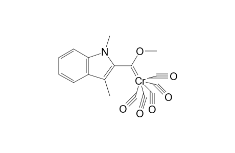 (1,3-Dimethylindol-2-yl)methoxycarbenepentacarbonylchromium complex