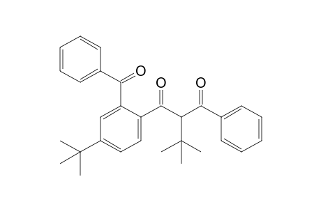 1-(2-benzoyl-4-tert-butylphenyl)-2-tert-butyl-3-phenyl-1,3-propanedione