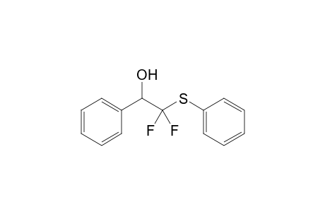 2,2-Difluoro-1-phenyl-2-phenylsulfanylethanol