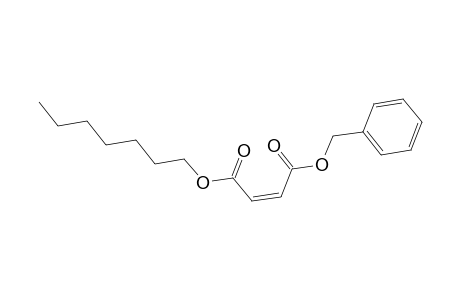 1-Benzyl 4-heptyl (2Z)-2-butenedioate