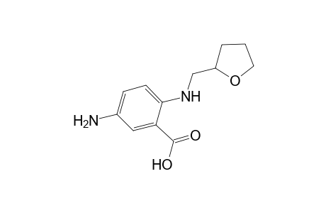 Benzoic acid, 5-amino-2-[[(tetrahydro-2-furanyl)methyl]amino]-