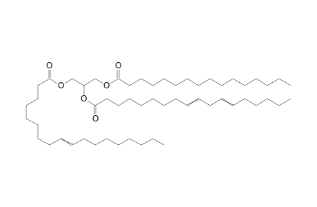 (3-hexadecanoyloxy-2-octadeca-9,12-dienoyloxy-propyl) octadec-9-enoate