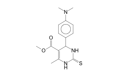 Methyl 4-[4-(dimethylamino)phenyl]-3,4-dihydro-6-methyl-2(1H)-thioxopyrimidine-5-carboxylate
