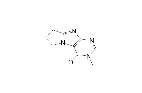 3-methyl-4-oxo-3,4,6,7,8-pentahydro-5H-pyrrolo[2,1-f]purine