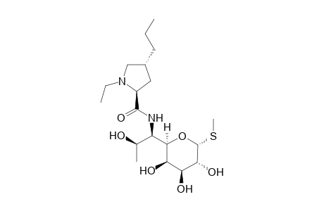 D-erythro-.alpha.-D-galacto-Octopyranoside, methyl 6,8-dideoxy-6-[[(1-ethyl-4-propyl-2-pyrrolidinyl)carbonyl]amino]-1-thio-, (2S-trans)-