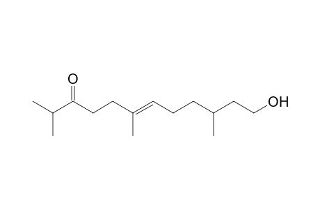 3,7,11-Trimethyl-10-oxo-6-dodecen-1-ol