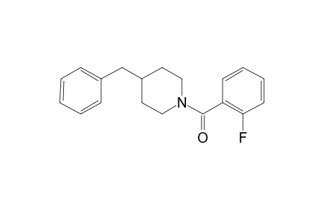 (4-Benzylpiperidino)(2-fluorophenyl)methanone