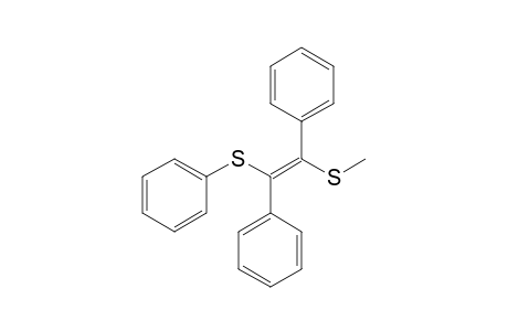 (E/Z)-1,2-Diphenyl-1-methylthio-2-phenylthioethylene