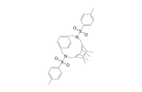 3,10-Diazatricyclo[10.2.2.25,8]octadeca-5,7,12,14,15,17-hexaene, 6,7,17,18-tetramethyl-3,10-bis[(4-methylphenyl)sulfonyl]-