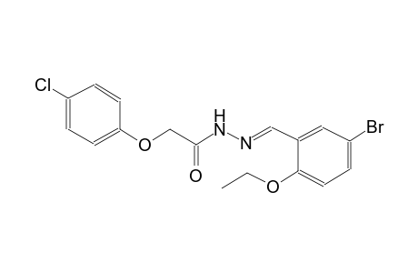 acetic acid, (4-chlorophenoxy)-, 2-[(E)-(5-bromo-2-ethoxyphenyl)methylidene]hydrazide