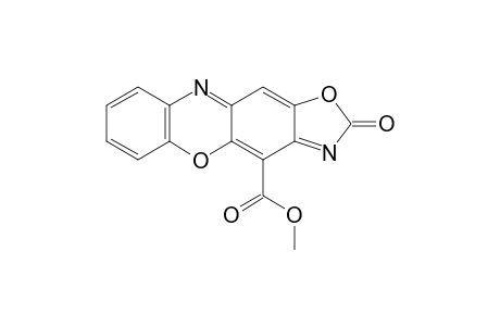 4-Methoxycarbonyloxazolo[5,4-b]phenoxazine-2-one