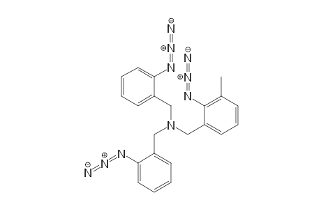 Bis(2-azidobenzyl)(2-azido-3-methylbenzyl)amine