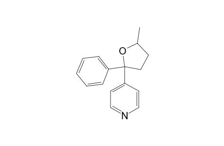 2-PHENYL-2-(4-PYRIDYL)-5-METHYLTETRAHYDROFURAN