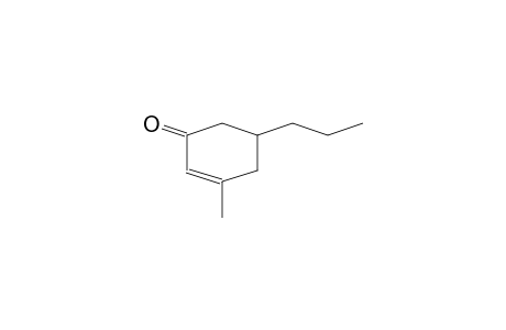 2-Cyclohexen-1-one, 3-methyl-5-propyl-