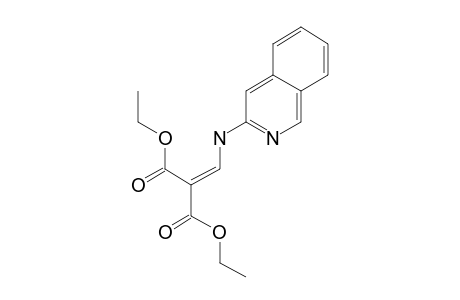 Diethyl 3-isoquinolylamino methylene malonate