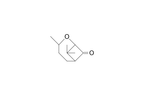 3,8,8-Trimethyl-2-oxa-bicyclo(4.1.1)octan-7-one