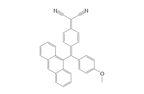 .alpha.,.alpha.-Dicyano-.beta.-(4-methoxyphenyl)-.beta.-(9-anthryl)-p-benzoquinodimethane