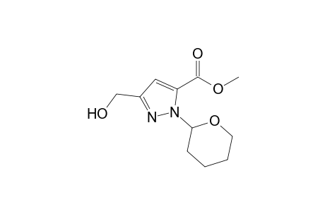 5-(hydroxymethyl)-2-(2-oxanyl)-3-pyrazolecarboxylic acid methyl ester