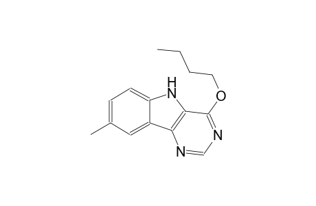 4-butoxy-8-methyl-5H-pyrimido[5,4-b]indole