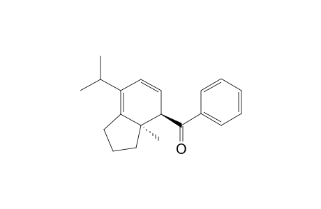 trans-(7-isopropyl-3a-methyl-2,3,3a,4-tetrahydro-1H-inden-4-yl)phenylmethanone