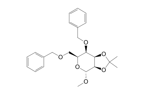 METHYL-4,6-DI-O-BENZYL-2,3-O-ISOPROPYLIDENE-ALPHA-D-TALOPYRANOSIDE