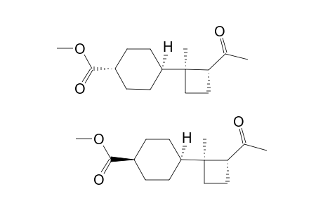 METHYL-(TRANS/CIS)-4-[(1R,2S)-2-ACETYL-1-METHYLCYCLOBUTYL]-CYCLOHEXANE-1-CARBOXYLATE