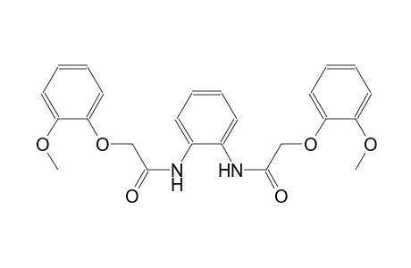 2-(2-methoxyphenoxy)-N-(2-{[(2-methoxyphenoxy)acetyl]amino}phenyl)acetamide
