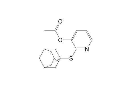 2-(1-Adamantylthio)-3-acetoxypyridine