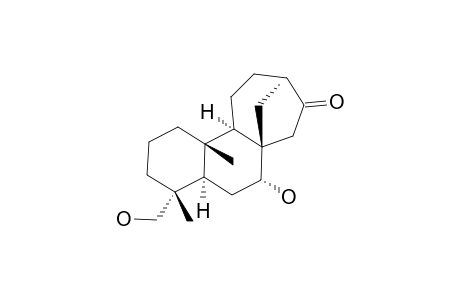 17-Norkauran-16-one, 7,18-dihydroxy-, (4.alpha.,7.alpha.)-