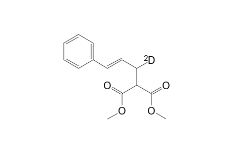 Dimethyl 1-[2H1]-3-phenyl-1-butene-4,4-dicarboxylate