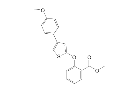 2-[[4-(4-methoxyphenyl)-2-thienyl]oxy]benzoic acid methyl ester